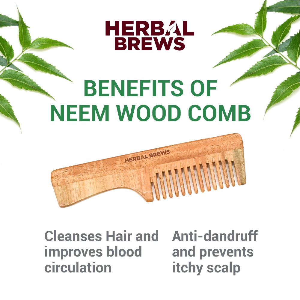 Desi Neem Wooden Comb for Women & Men | Handcrafted (Set of 3) - Buy  Ayurvedic Products online