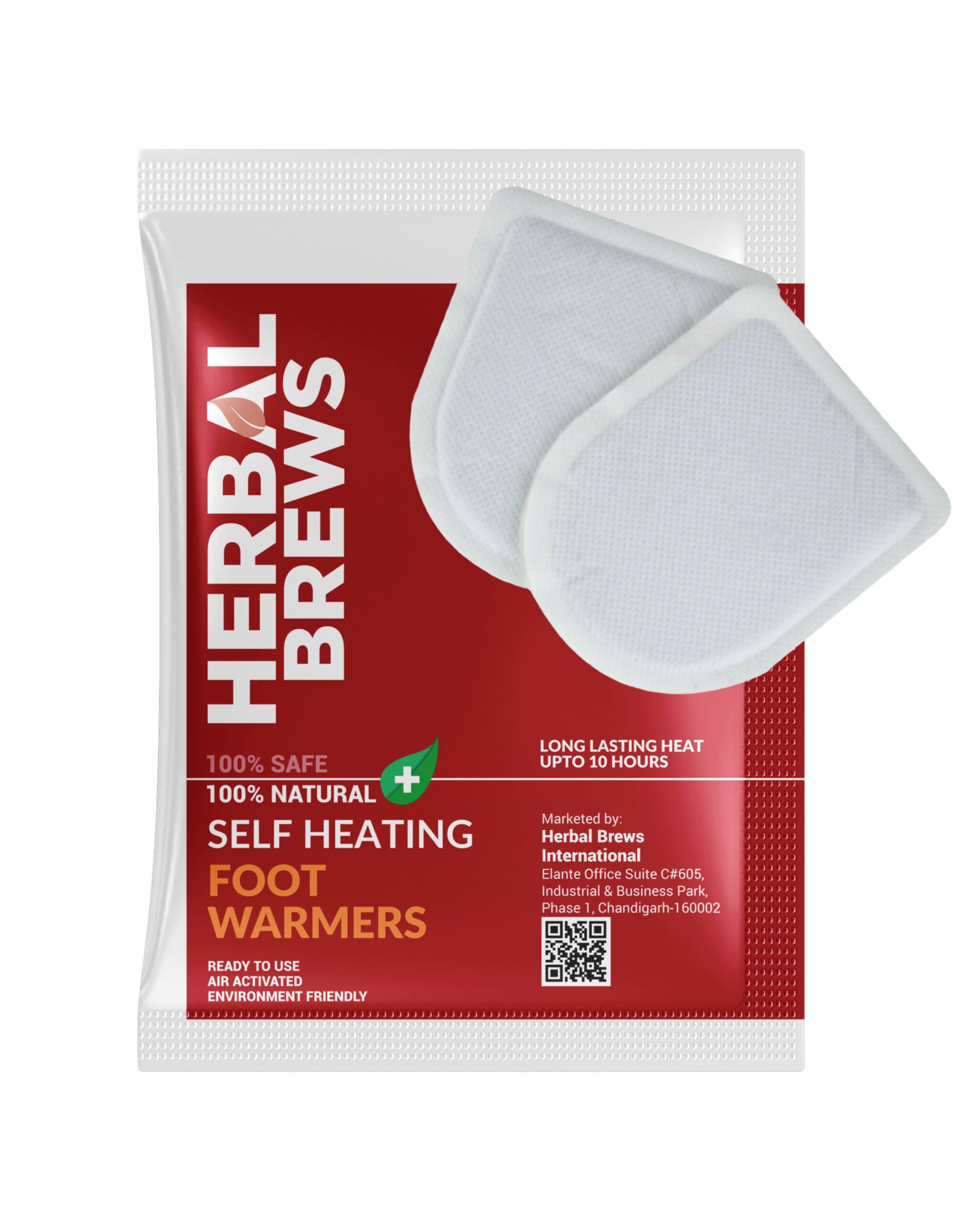 Foot Warmers Heat Pouch - Safe and Odorless Single Use Air Activated Heat Packs for Feet, Up to 10 Hours of Heat - 5 Pairs